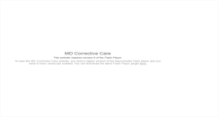 Desktop Screenshot of mdcorrectivecare.com